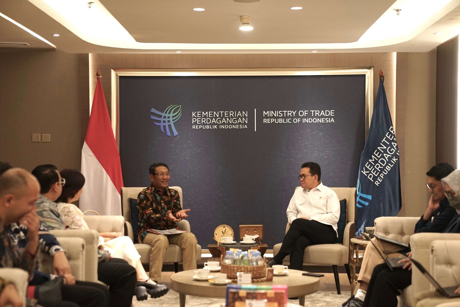 Menteri Perdagangan Terima Kunjungan Manajemen Foodmedia PT Asia Kreasi Mandiri