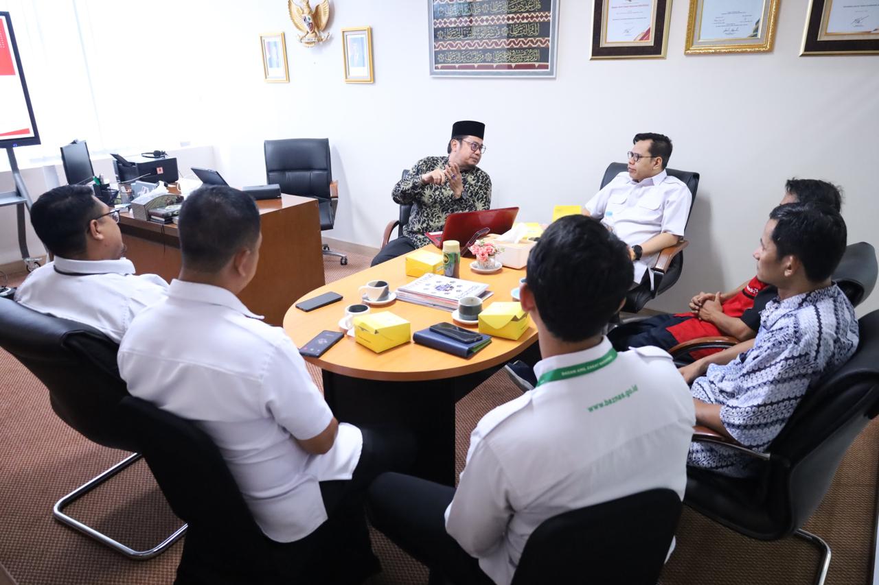 BAZNAS RI dan PT Asia Kreasi Mandiri Jajaki Kolaborasi Digitalisasi UMKM Mustahik