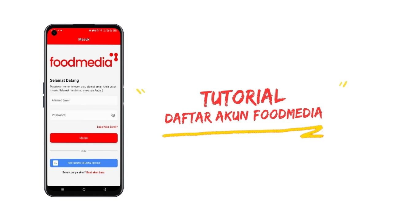 tutorial DAFTAR AKUN FOODMEDIA Artikel tutorial DAFTAR AKUN FOODMEDIA Artikel