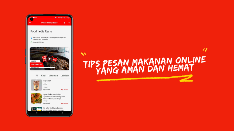 Tips Pesan Makanan Online yang Aman dan Hemat